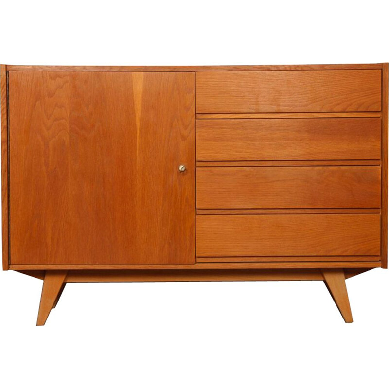 Vintage 4-drawer chest by Jiri Jiroutek for Interier Praha, 1960