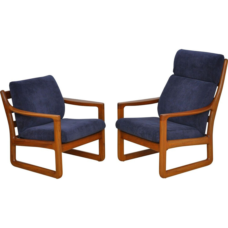 Paire de fauteuils Vintage de Silkeborg Danois 1960