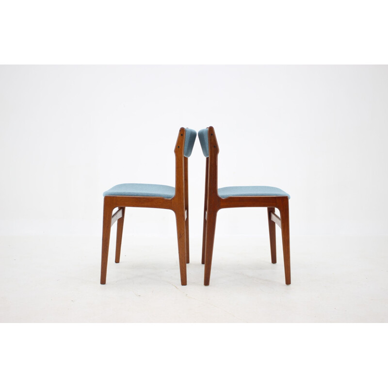 Set of 6 vintage Teak Dining Chairs, Danish 1960s