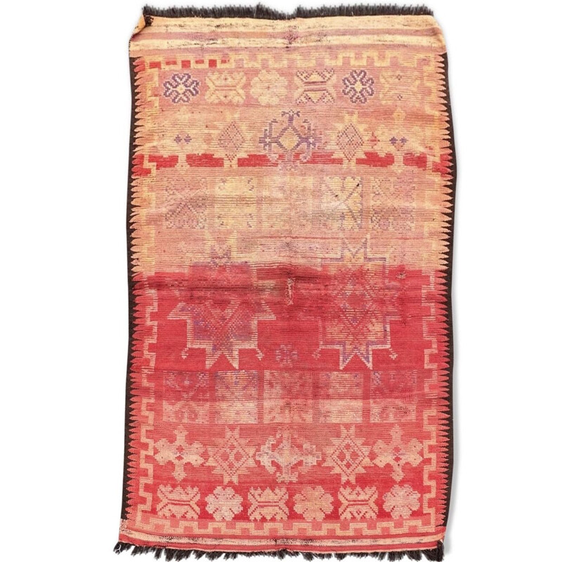 Vintage Berbere-Teppich Boujaad