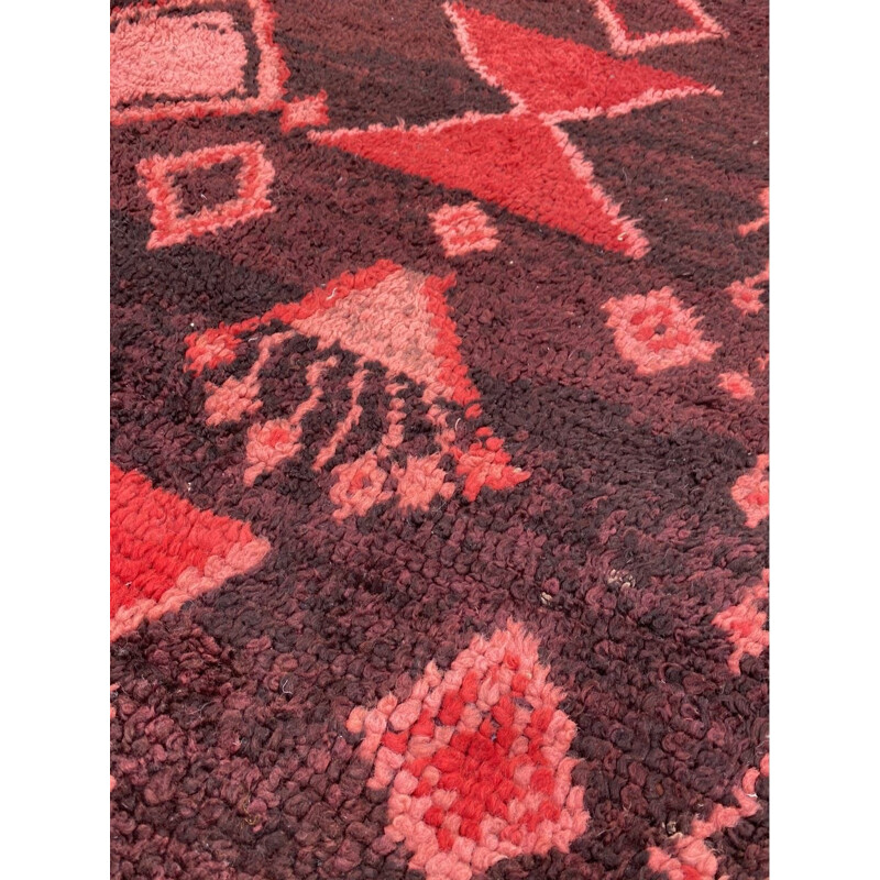 Vintage berber boujaad carpet