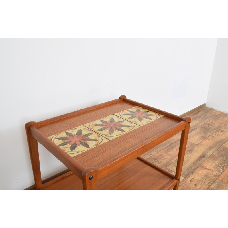 Mid-Century Teak Serving Trolley from BRDR Furbo Danish 1960s