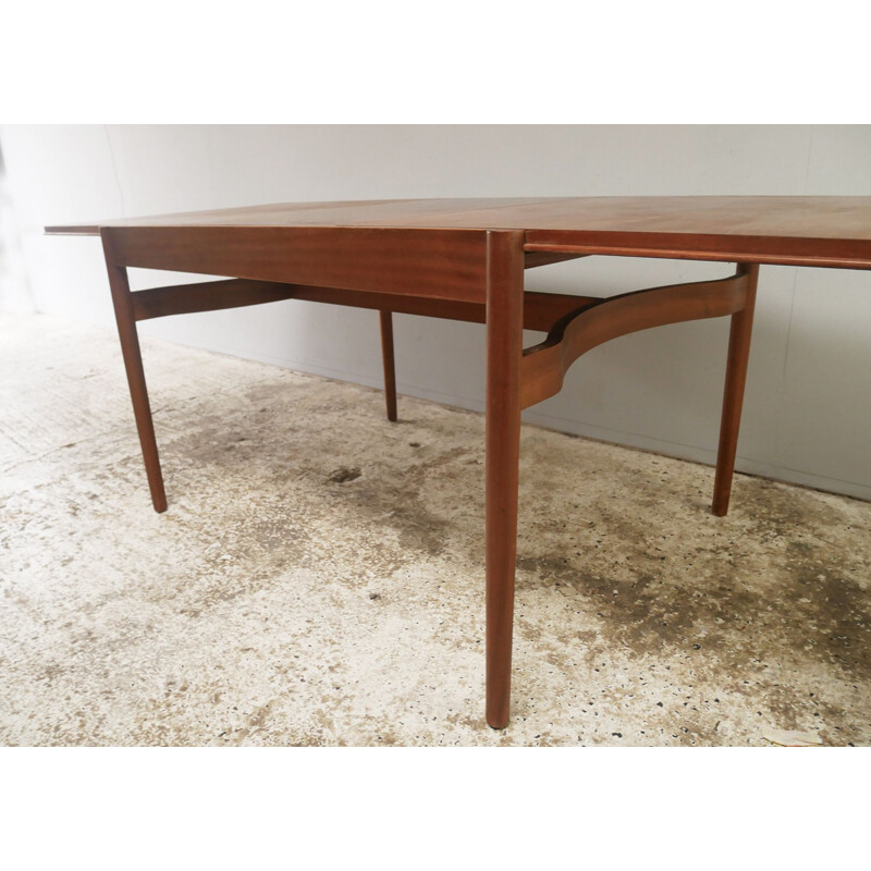 Mid century dining table and 6 chairs Danish 1960s