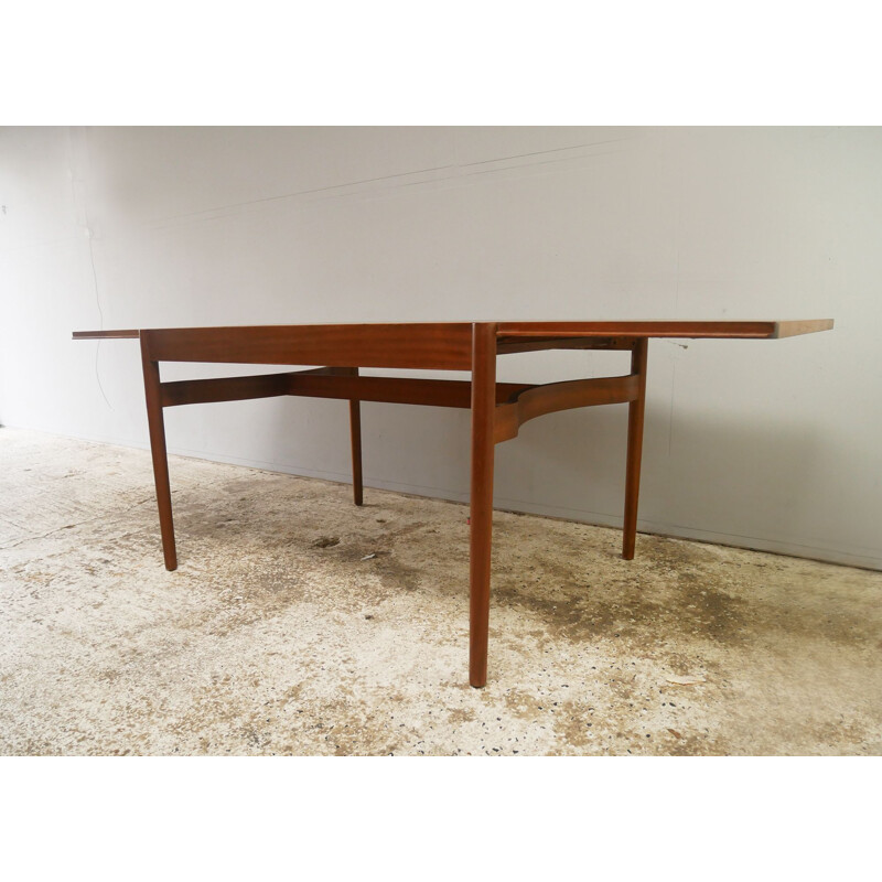 Mid century dining table and 6 chairs Danish 1960s