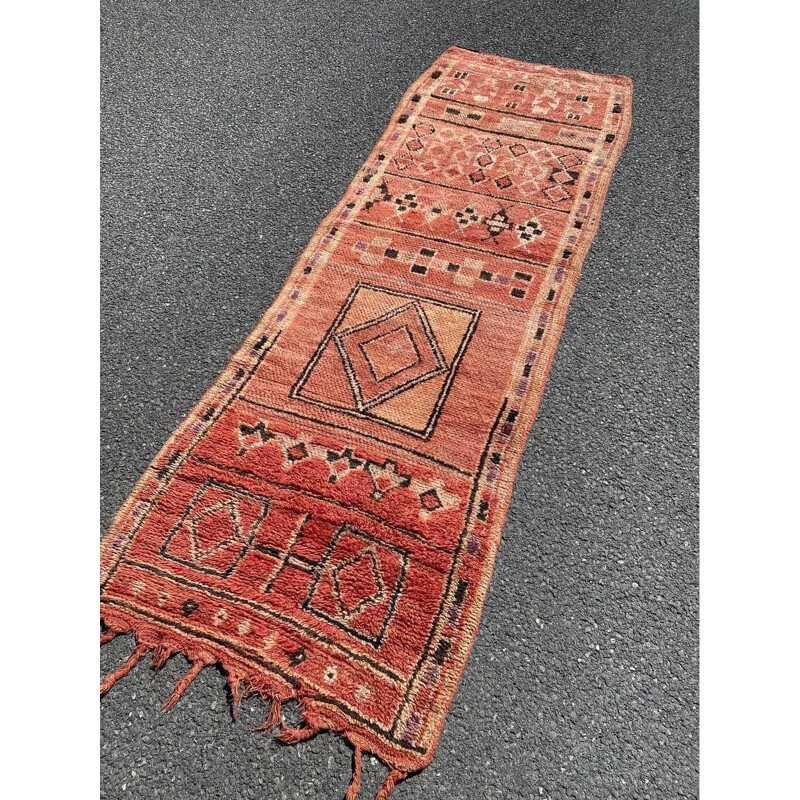 Vintage berber tapijt boujaad