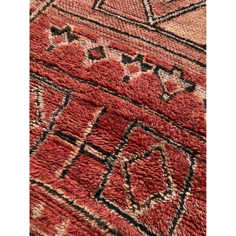 Vintage berber boujaad carpet