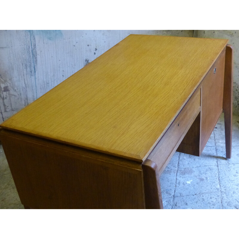Vintage oak desk - 60