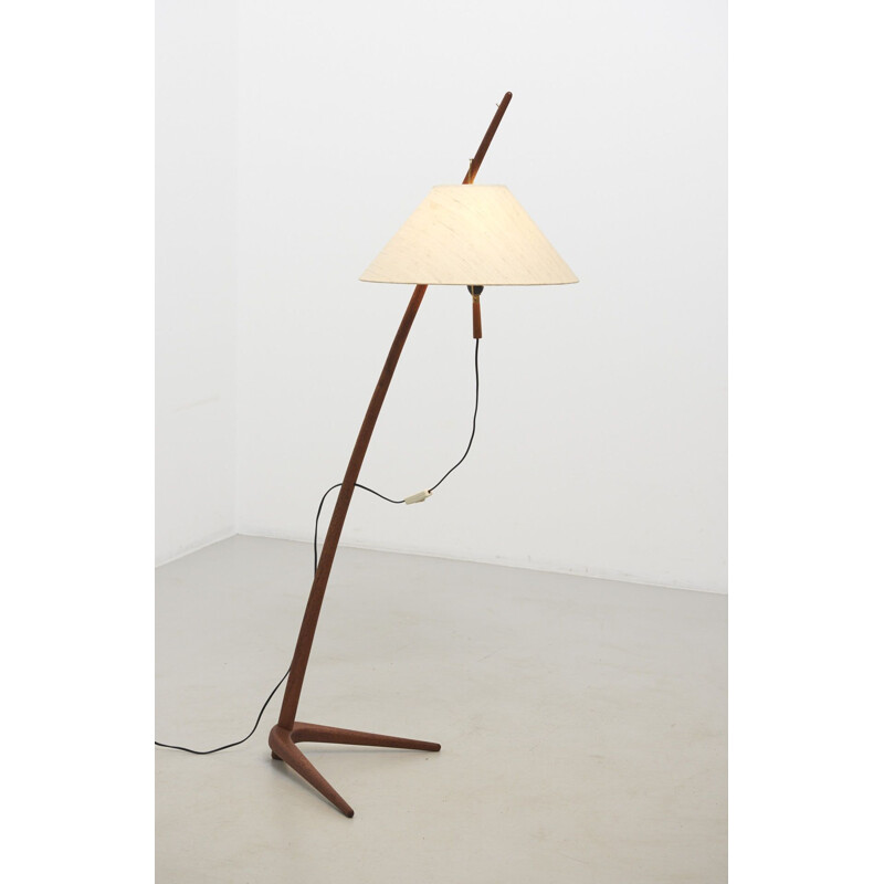 Vintage 'Dornstab' Floor Lamp by J. T. Kalmar, Austria 1940s