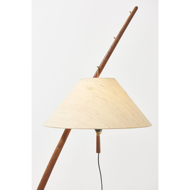 Vintage 'Dornstab' Floor Lamp by J. T. Kalmar, Austria 1940s