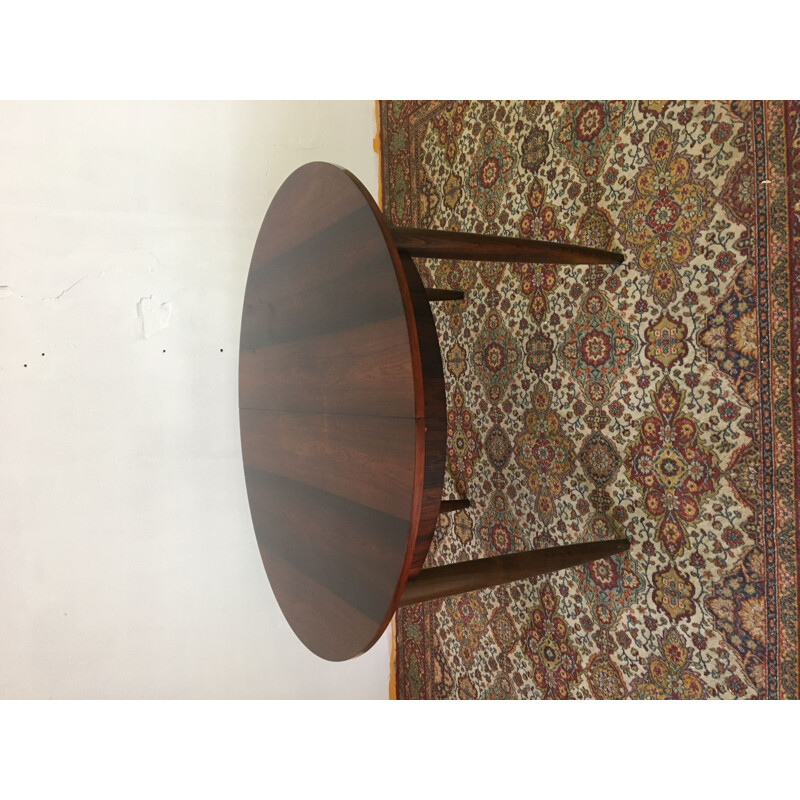 Vintage rosewood table from rio Holland 1960