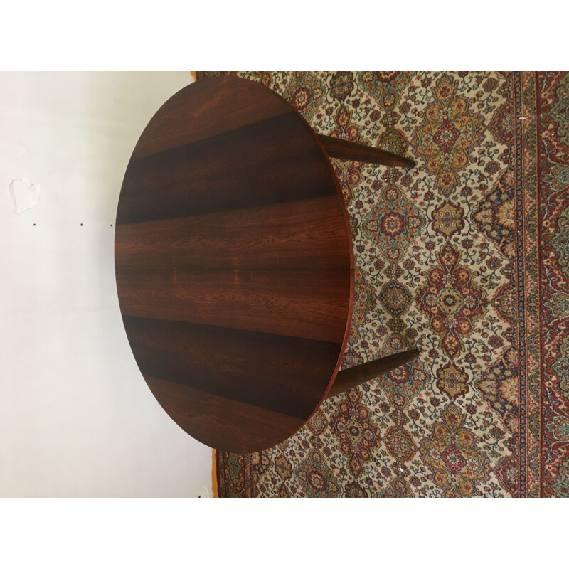 Vintage rosewood table from rio Holland 1960