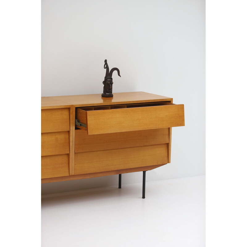 Vintage Deskdressing table with Luggage rack Florence Knoll