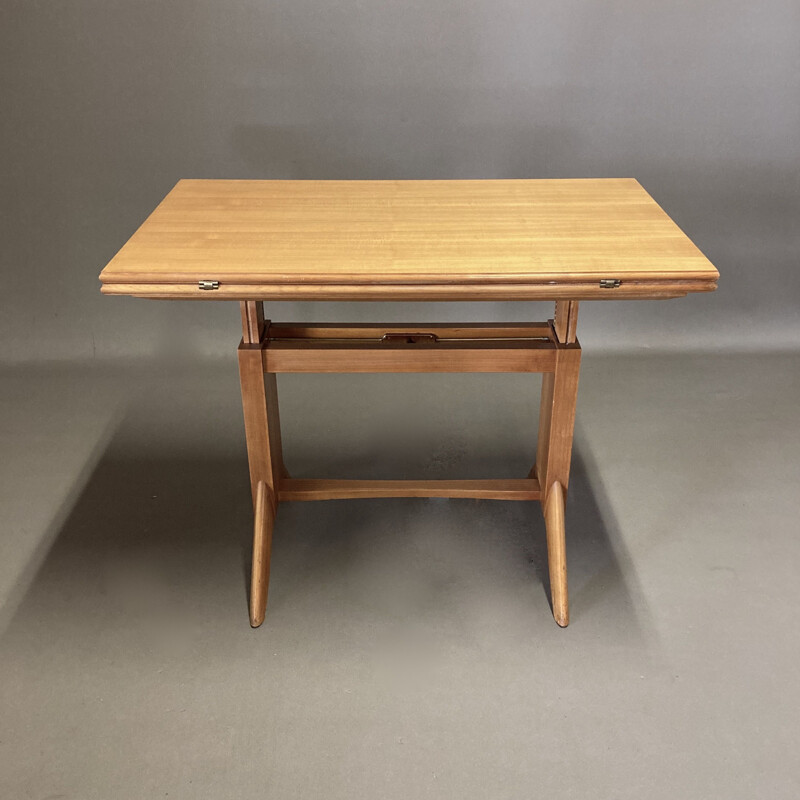 Vintage table with wallet lift and drop 1950's