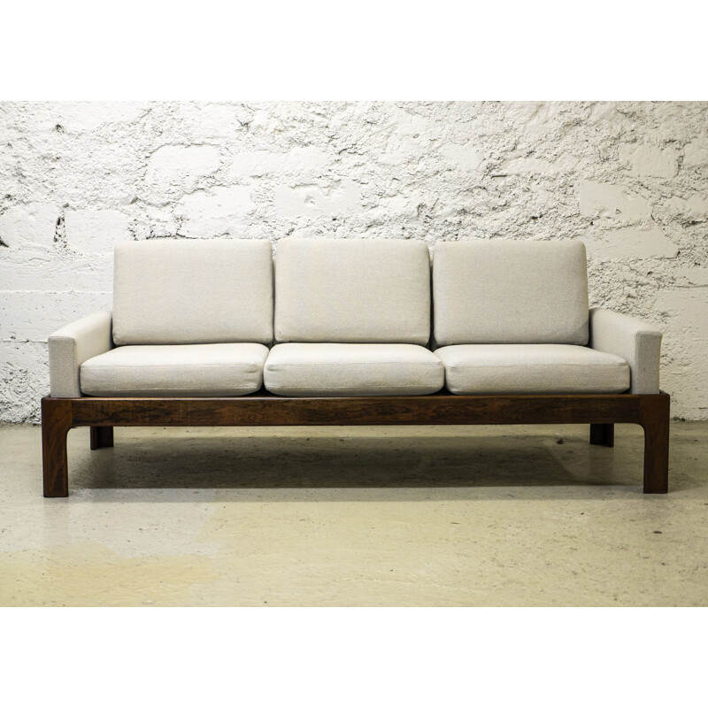 Vintage 3-seater sofa Illum Wikkelso