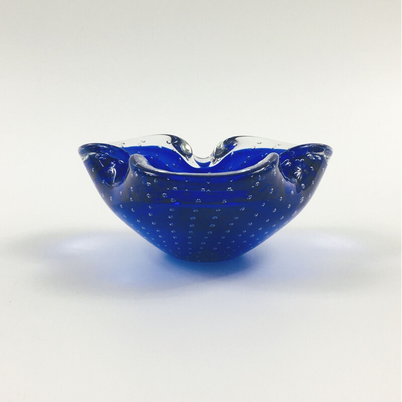 Mid-Century Murano Glass AshtraySmall Bowl  Italy 1950s