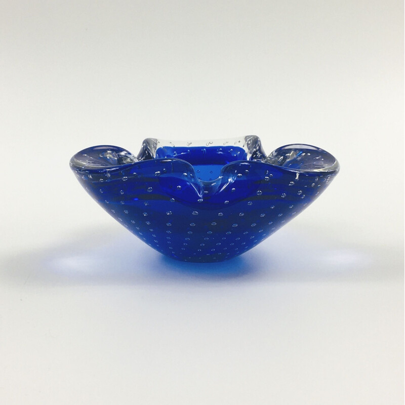 Mid-Century Murano Glass AshtraySmall Bowl  Italy 1950s