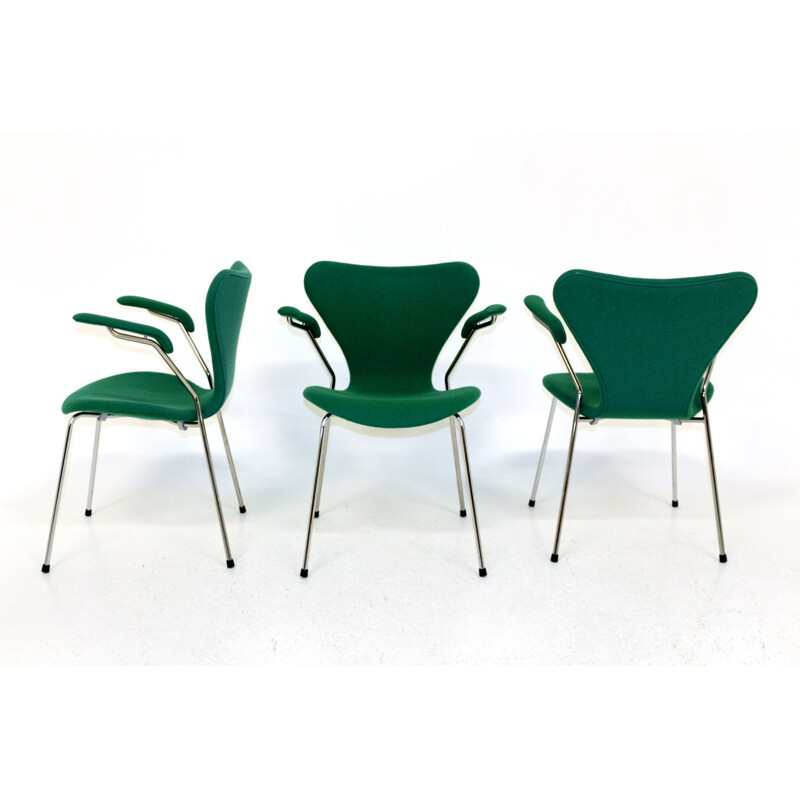 Ensemble de 6 fauteuils par Arne Jacobsen 1960