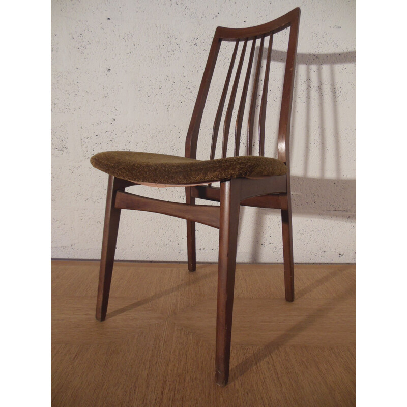 Suite de 6 chaises vintage - années 60