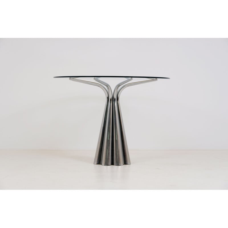 Table vintage 'Mesa de hierro' par Vidal Grau 1970 