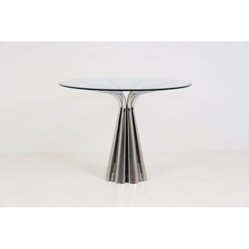 Table vintage 'Mesa de hierro' par Vidal Grau 1970 
