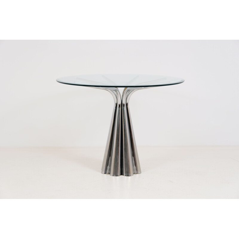 Vintage table 'Mesa de hierro' by Vidal Grau 1970 