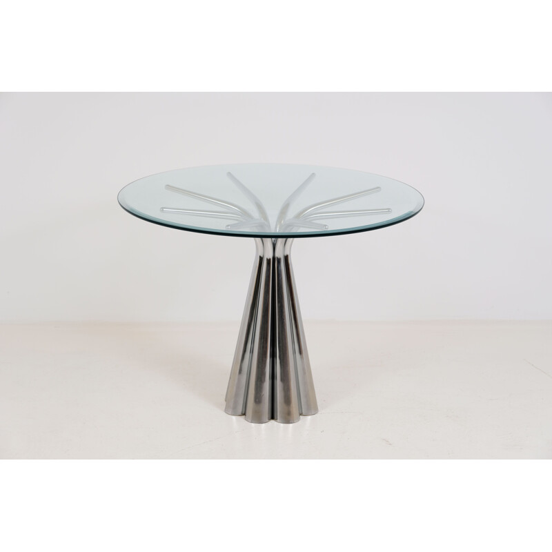 Vintage table 'Mesa de hierro' by Vidal Grau 1970 