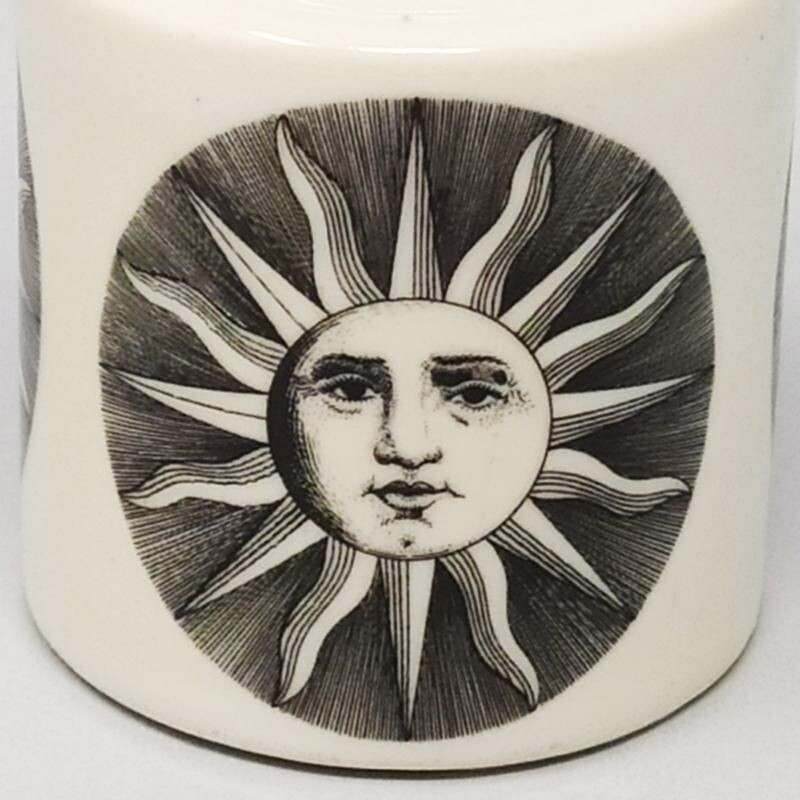 Vintage Ceramic Paperweight by Piero Fornasetti Prodotti 1950s