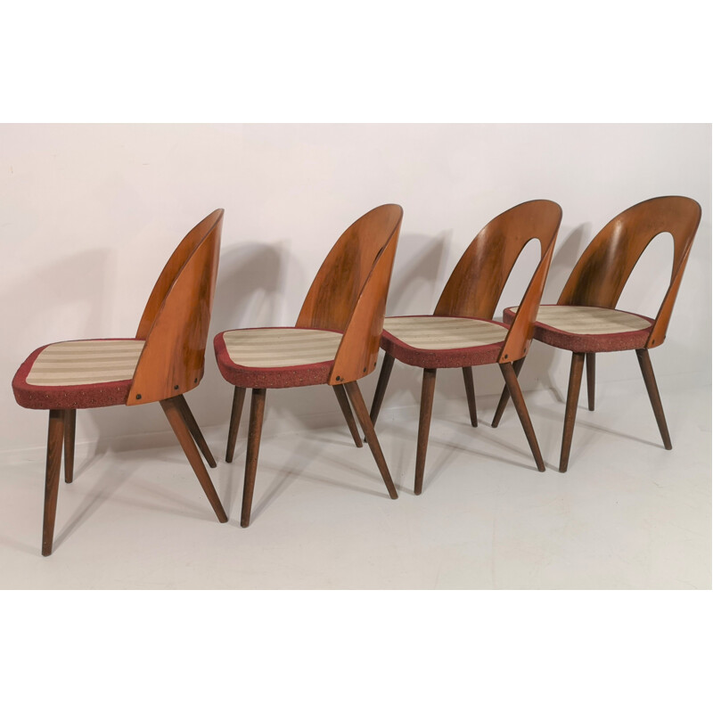 Set of 4 vintage Dining Chairs by Antonín Šuman, 1960s