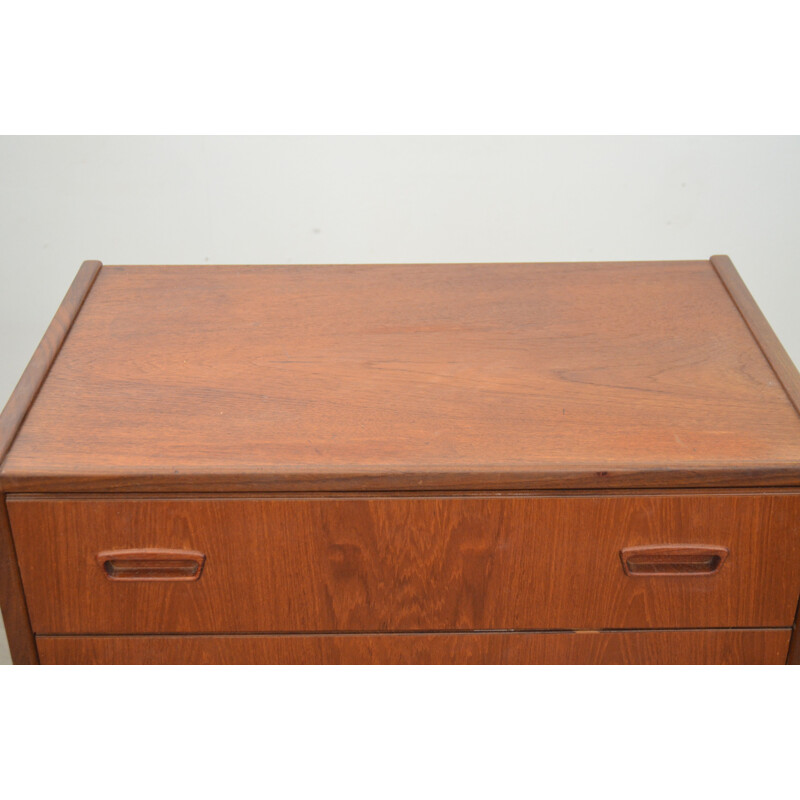 Vintage Teak Chest of Drawers, 1960s