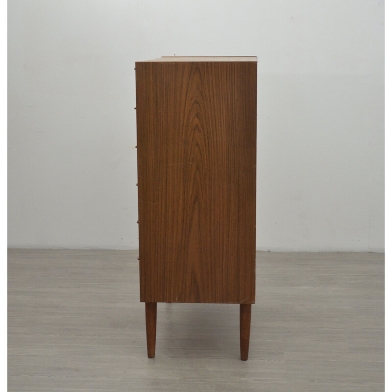 Vintage Teak Chest of Drawers, 1960s