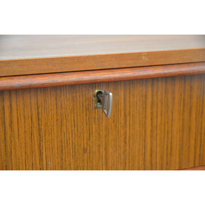 Vintage Teak Chest of Drawers, 1960s