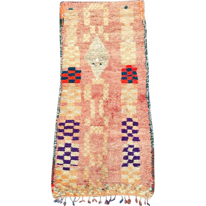 Vintage berber boujaad carpet