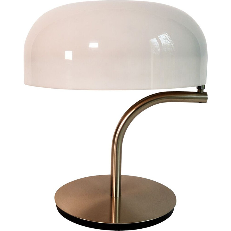 Vintage Table Lamp rotatable by Giotto Stoppino for Valenti Luce Swiveling 1970s