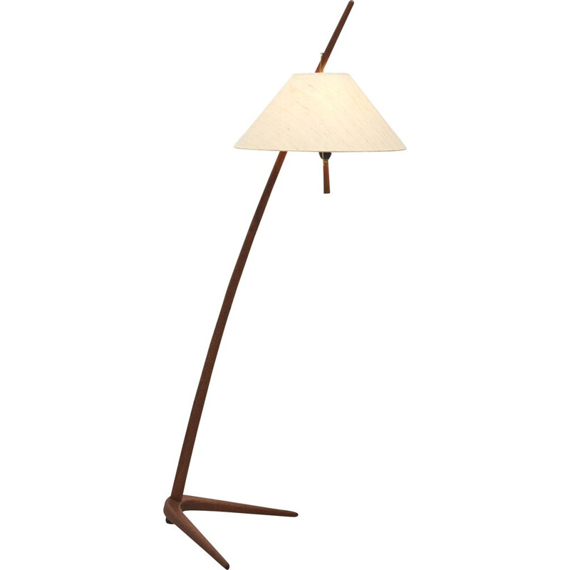 Vintage 'Dornstab' Floor Lamp by J. T. Kalmar, Austria 1940s