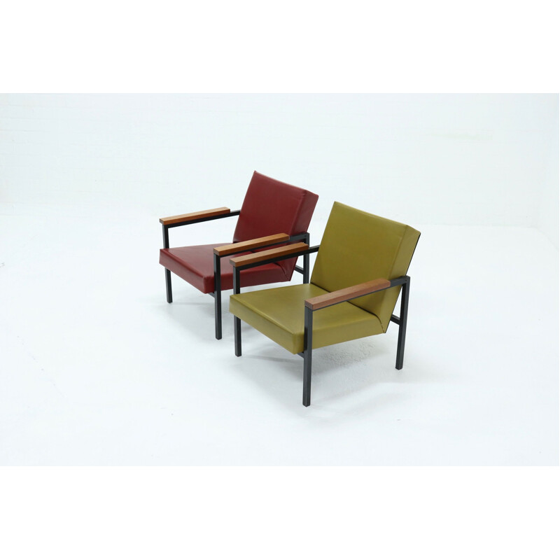 Paar vintage fauteuils "SZ30" van Hein Stolle voor 't Spectrum, 1960