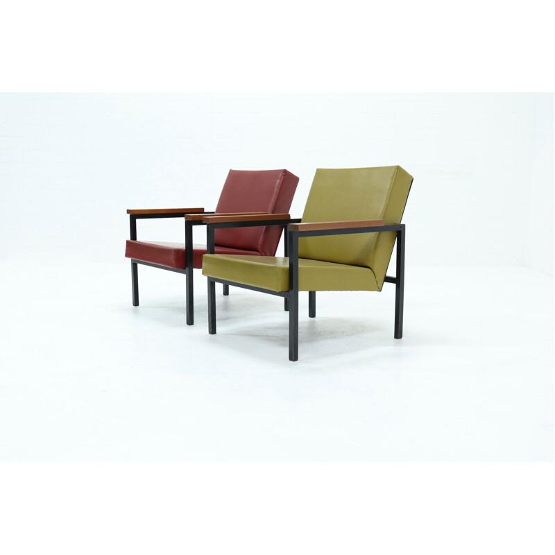 Pair of vintage armchairs "SZ30" by Hein Stolle for 't Spectrum, 1960