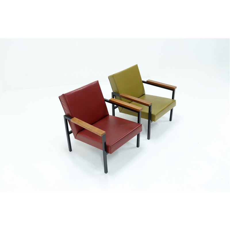 Pair of vintage armchairs "SZ30" by Hein Stolle for 't Spectrum, 1960