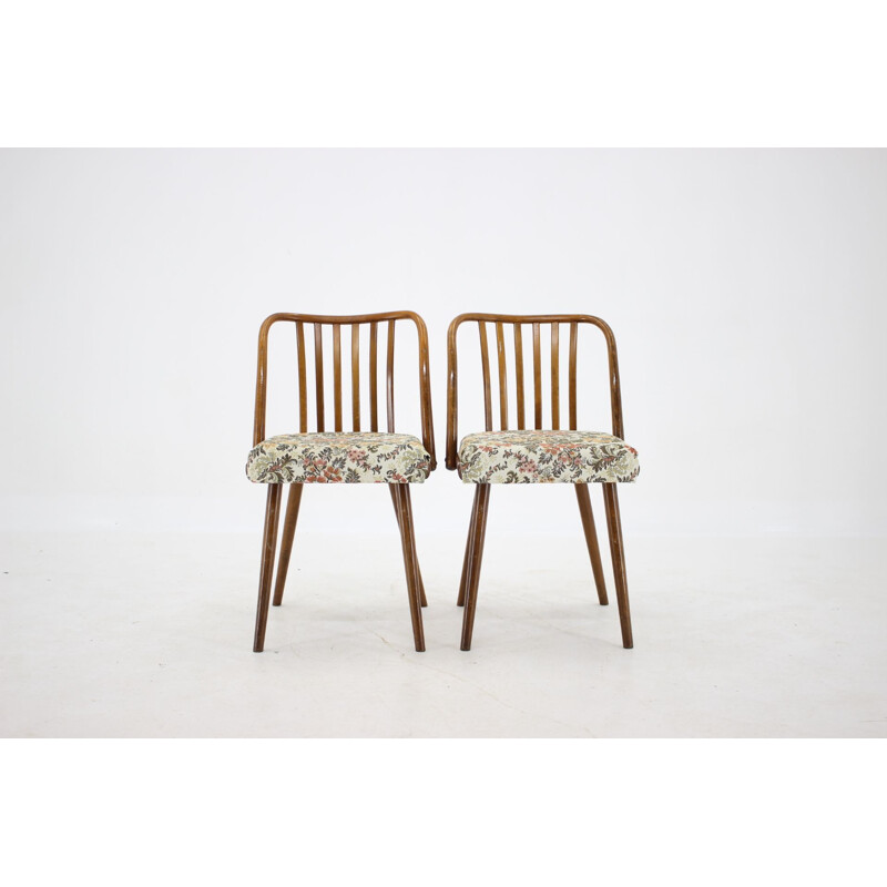 Set of 6 vintage Antonin Suman Dining Chairs, Czechoslovakia 1960s