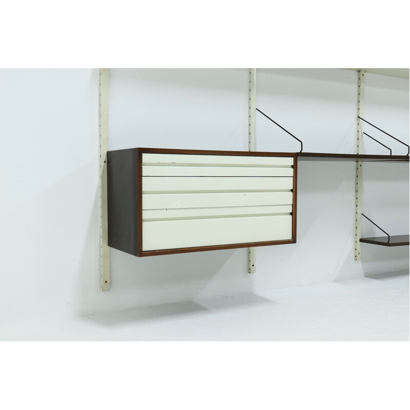 Vintage Royal System Wall Unit Poul Cadovius 1960s