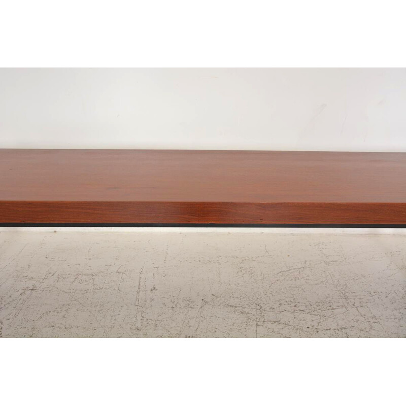 Large Vintage Console Bench Coffee Table 1960