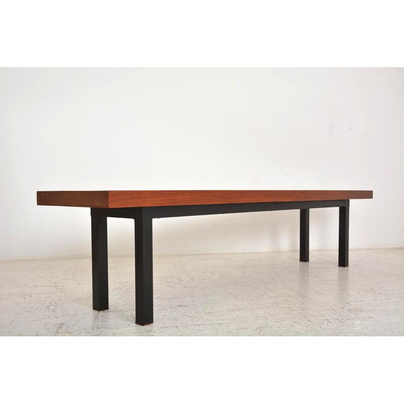 Large Vintage Console Bench Coffee Table 1960