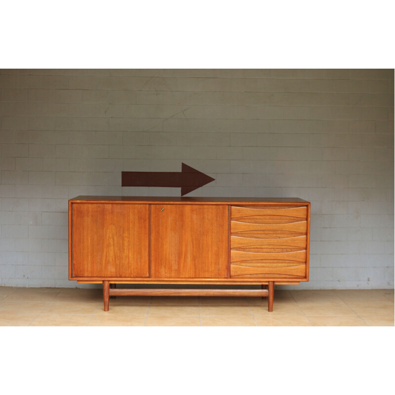 Mid Century teak sideboard by Sven Andersen, Norway 1950