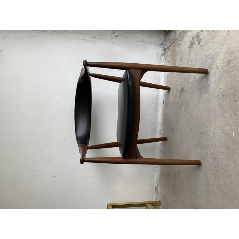 Vintage Teak Chair From Farstrup Møbler Danish 1960s