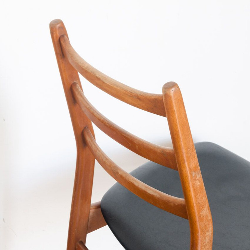 Pair of vintage chairs scandinavian France 1960