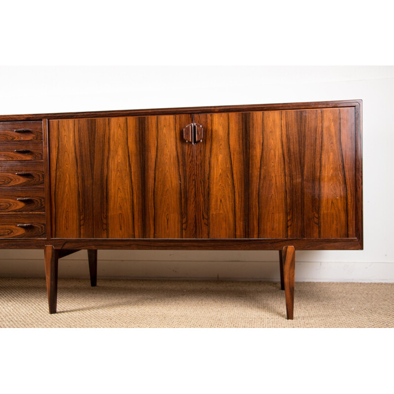 Vintage Rio Rosewood by Henry Rosengren Hansen for Danish Mobelindustri Brands