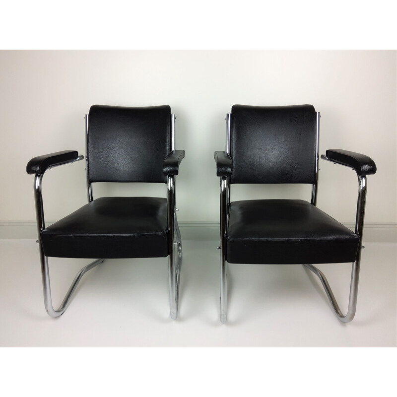 Pair of vintage armchairs 1950s