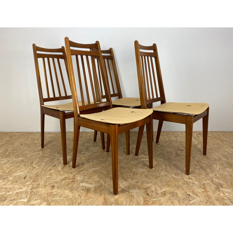 Set of 4 MidCentury Dining Chairs