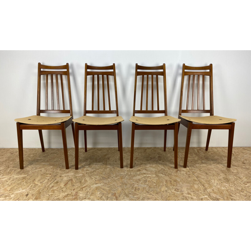 Set of 4 MidCentury Dining Chairs