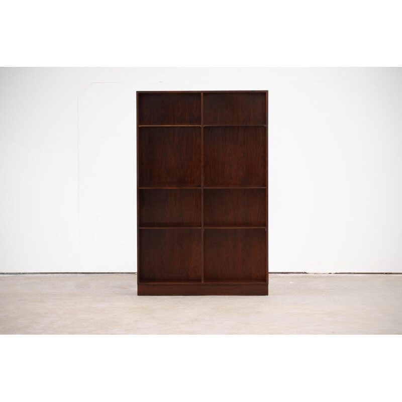 Vintage Danish Rosewood Library by Omann Jun 1960s