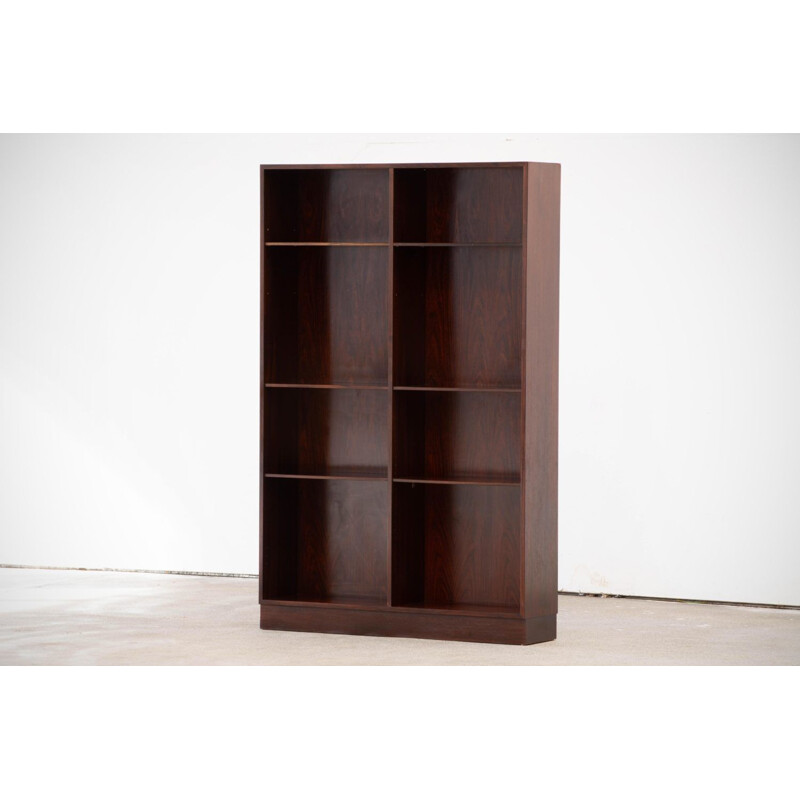 Vintage Danish Rosewood Library by Omann Jun 1960s